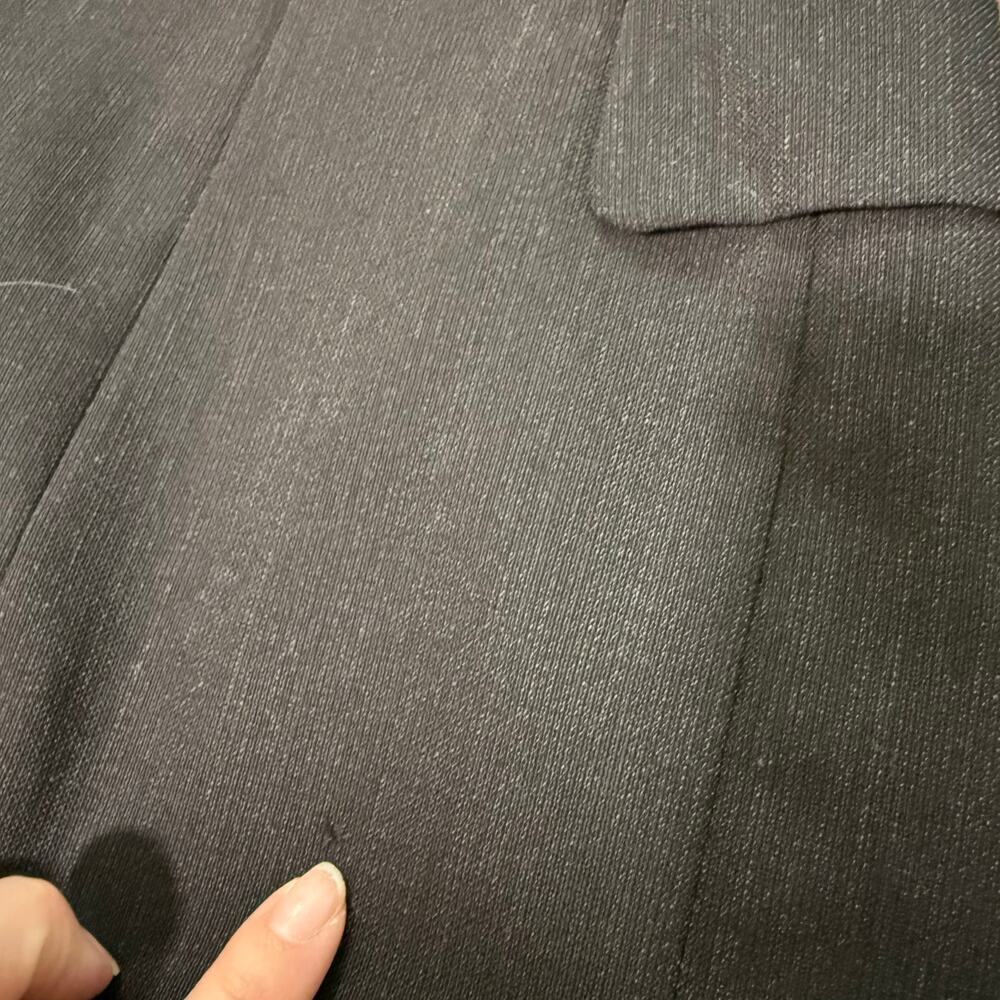 Modelo Ermenegildo Zegna Soft Wool Blazer Sport Coat 44R (Est) Black Formal Work - Picture 3 of 9